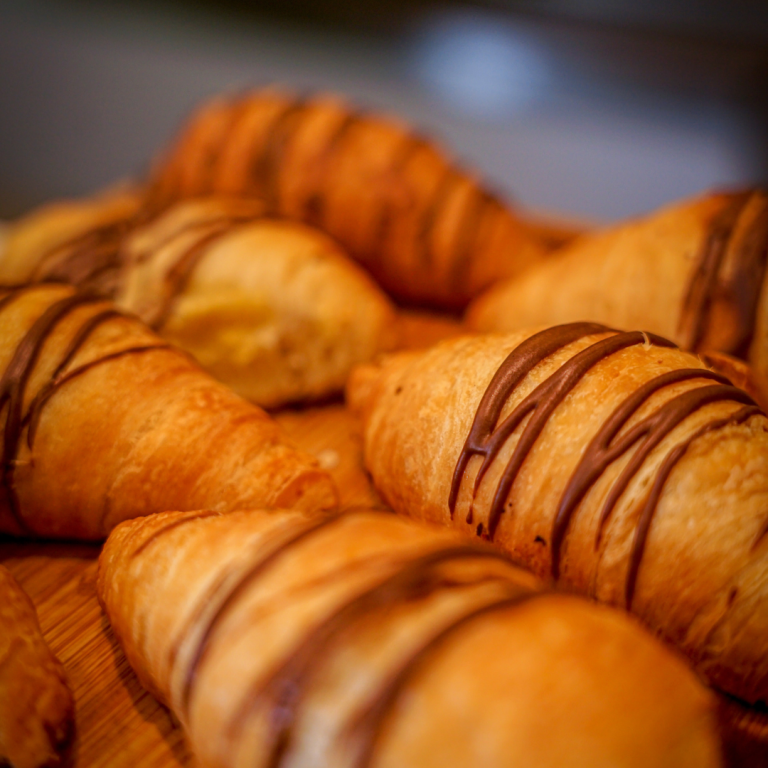 Croissant de chocolate