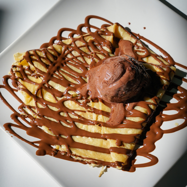 Crepe de chocolate